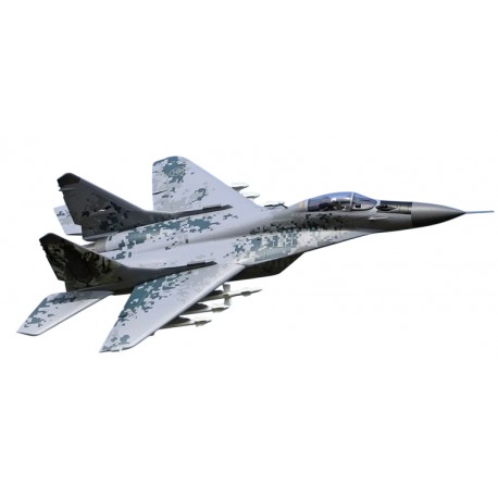 MIG-29 TWIN EDF 80MM JET PNP CAMOUFLAGE FREEWING