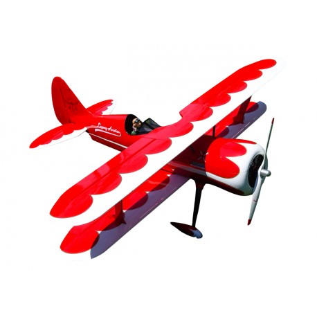 MUSCLE BIPE 54" 1380MM ROUGE ET BLANC LEGACY AVIATION