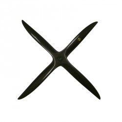 Hélice carbone quadripale 28x12 PT Model