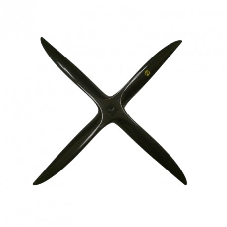Hélice carbone quadripale 25x12 PT Model