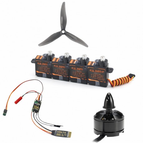 SET D'EQUIPEMENT ARES 870MM RC FACTORY