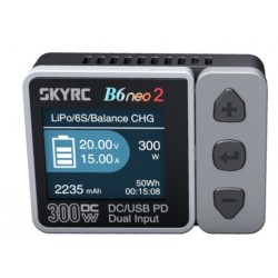 Chargeur B6NEO 2 DC 300W GRIS SKYRC