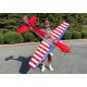 SUPER CHIPMUNK 80" RED/WHITE ARF LEGACY AVIATION
