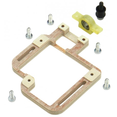 SUPPORT SERVO KST X10 PRO-A POUR AILE GAUCHE