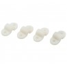 Cavaliers nylon pour Ø2mm (4pcs)