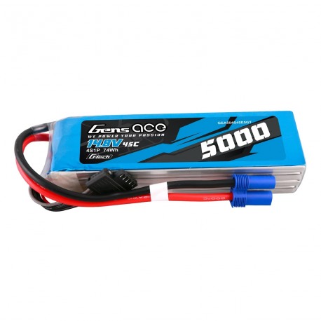 Accu LiPo GENS ACE 5000mAh 4S 25C