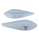 CARENAGES DE ROUES BLANC 30CC PILOT RC (2pcs)