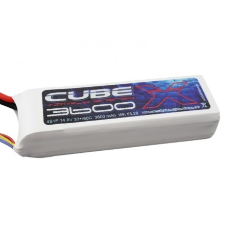 ACCU LIPO SLS X-CUBE 3600MAH 4S 30C