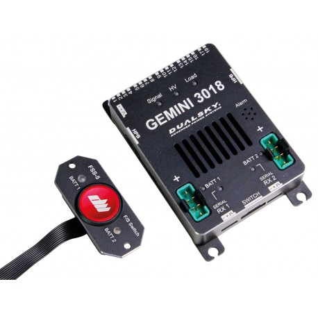 GEMINI 3018 DOUBLE BATTERIES AVEC INTERRUPTEUR FSS-5 DUALSKY
