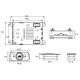 GEMINI 3018 DOUBLE BATTERIES AVEC INTERRUPTEUR FSS-5 DUALSKY