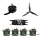 Set équipement pour ARES XL RC Factory (motorisation, servos...)