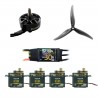 Set équipement pour ARES XL RC Factory (motorisation, servos...)