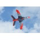 VIPER JET 2000MM ARF RED HORSE MODEL