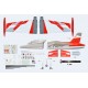 JET AERMACCHI MB-339 ARF 106" RED (160-200N) PHOENIX MODEL