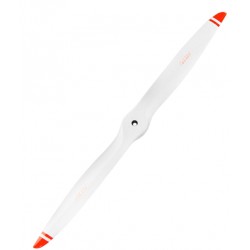 HELICE BIPALE EN CARBONE 27X11 BLANCHE FALCON
