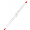 HELICE BIPALE EN CARBONE 27X11 BLANCHE FALCON