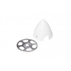 CONE TRIPALE EN PLASTIQUE ø51MM BLANC