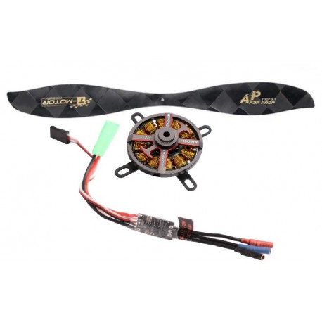 COMBO MOTEUR AM20 PRO 1900KV F3P-A T-HOBBY