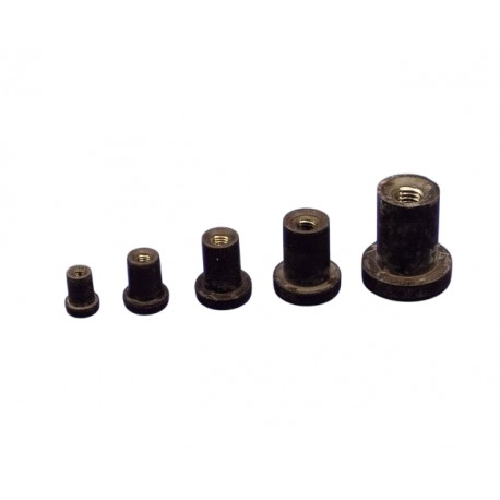 Silent bloc M4-10mm (4pcs)