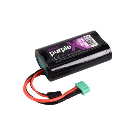 ACCU PURPLE-X LI-ION RX 4000MAH 2S