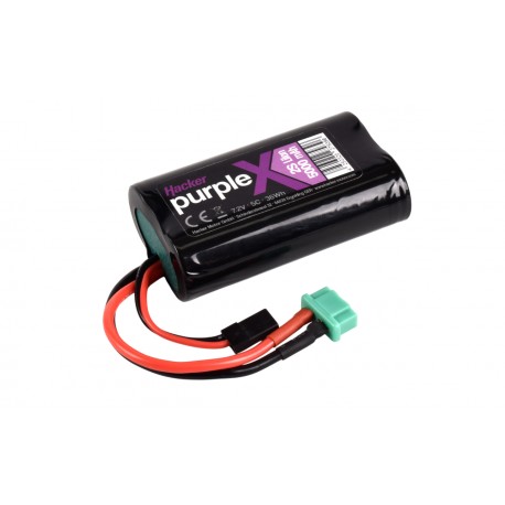 ACCU PURPLE-X LI-ION RX 5000MAH 2S