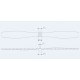 HELICE CARBONE BPP 8X4" T-HOBBY