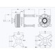 COLONNETTES AMXX MXX73MM (X4) T-HOBBY