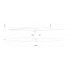 HELICE CARBONE AMZ 23X10" 3D T-HOBBY