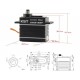 SERVO CM5018WP 80GR / 50KG KST