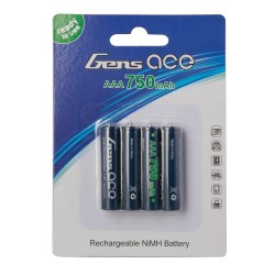 Batterie rechargeable NiMH AAA TATTU 1.2V-800mAh (X4)
