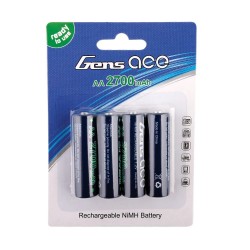 Batterie NiMH AA TATTU 1.2V-2700mAh (X4)