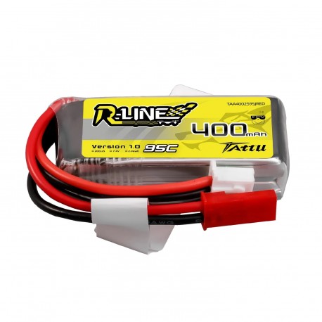 Accu LiPo Tattu R-LINE 400mAh 2S 95C