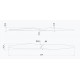HELICE CARBONE AMZ 18X8" 3D T-HOBBY
