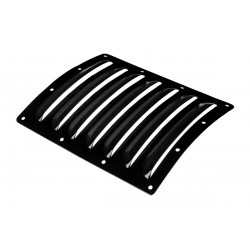 GRILLE DE VENTILATION / REFROIDISSEMENT POUR CAPOT 12x10cm NOIRE