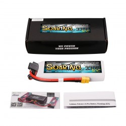 Accu LiPo GENS ACE G-Tech SOARING 3300mAh 14.8V 30C 4S