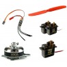 Eco Set équipement pour Backyard 200gr (motorisation, servos)