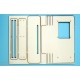 GABARIT DE PERCAGE POUR FENETRE COULISSANTE 1:2.5