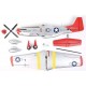 P-51 MUSTANG VECTOR 850MM PNP ARROW RC