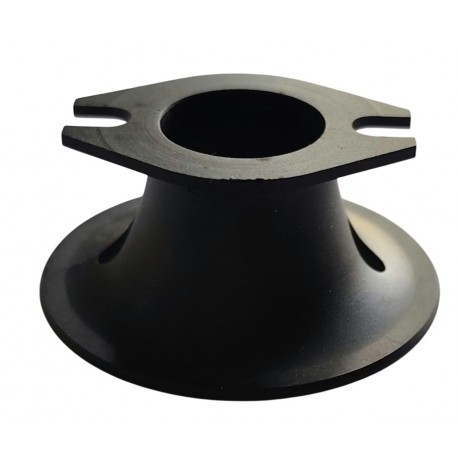 CORNET D'ADMISSION ALU ANODISE NOIR (VELOCITY STACK) 30-80CC
