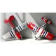 RV-8 77" ARF 1955MM RED OMPHOBBY