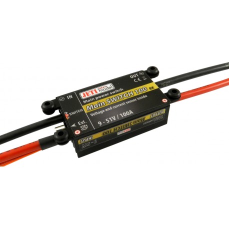 DUPLEX 2.4 EX Interrupteur principal 100 + Interrupteur magnétique JETI