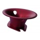 CORNET D'ADMISSION ALU ANODISE ROUGE (VELOCITY STACK) 30-80CC