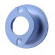 CORNET D'ADMISSION ALU ANODISE SILVER (VELOCITY STACK) 30-80CC
