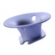 CORNET D'ADMISSION ALU ANODISE SILVER (VELOCITY STACK) 30-80CC
