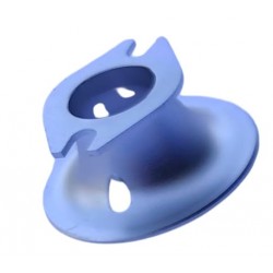 CORNET D'ADMISSION ALU ANODISE SILVER (VELOCITY STACK) 30-80CC