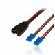 Câble adaptateur MPX mâle / 2X UNI JR 8cm