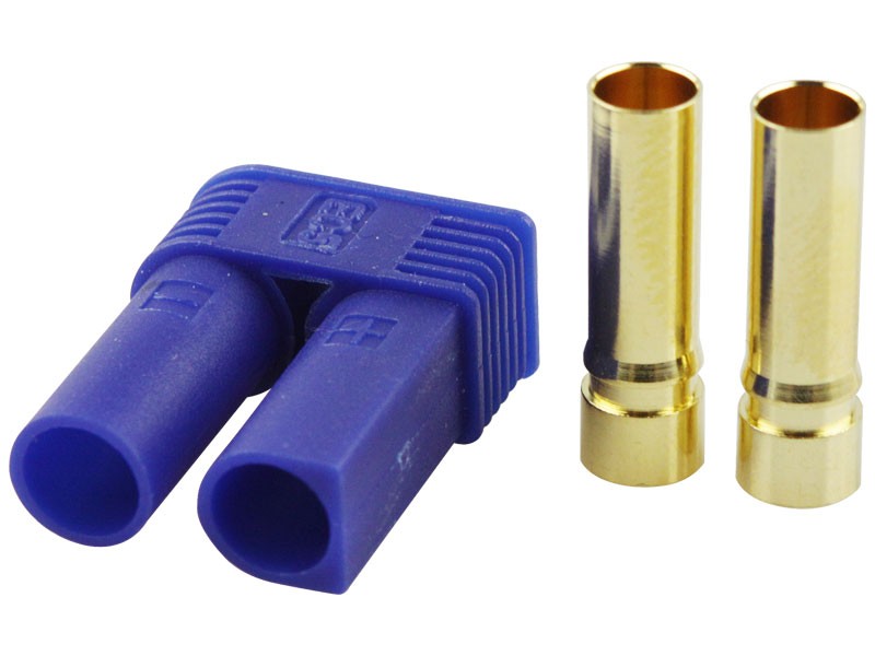 OliRC 2pcs Maschio EC5 a Femmina EC3 connettore Adattatore con 14awg